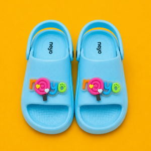 Neyo Kids Sky Blue Clogs – Comfortable, Lightweight & Fun